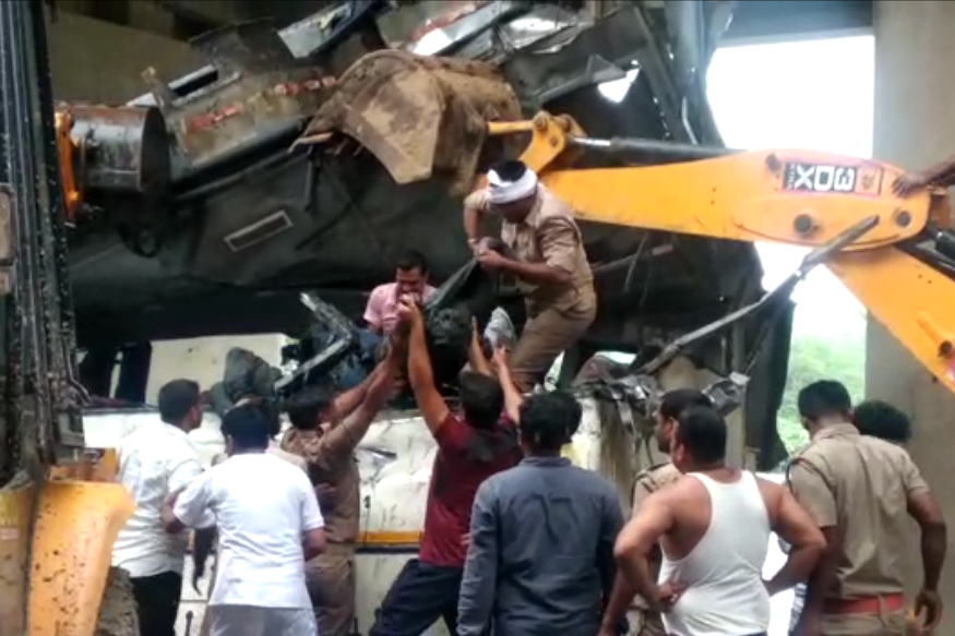 Image result for agra bus accident