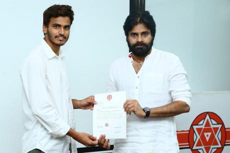 Image result for pawan with with Lalam